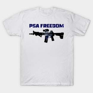 PSA FREEDOM AR 15 Rifle T-Shirt